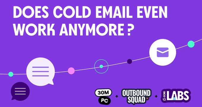 Does cold email even work any more? Here's what the data says - Gong