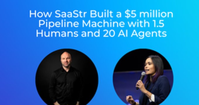 SaaStr 845: How SaaStr Built a $5 million Pipeline Machine with 1.5 Humans and 20 AI Agents with SaaStr's Chief AI Officer and Momentum from Salesforce's VP of GTM