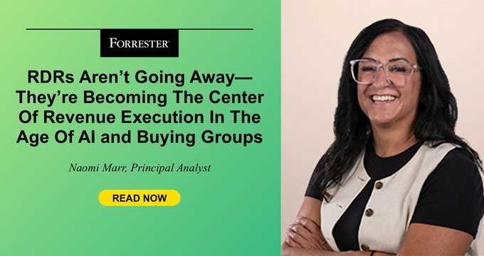 RDRs Aren’t Going Away — They’re Becoming The Center Of Revenue Execution In The Age Of AI And Buying Groups