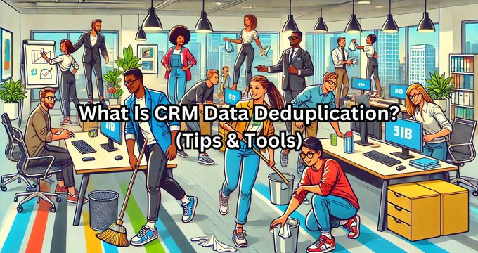What Is CRM Data Deduplication? (Tips & Tools)
