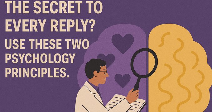 The Secret Behind Every Reply? Use These 2 Psychology Principles