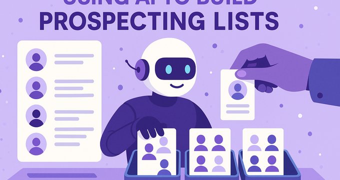 Using AI to Build Prospecting Lists
