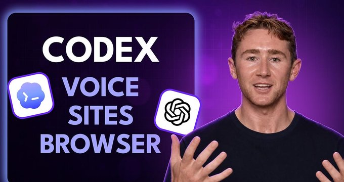 ChatGPT Codex Voice + browser + Sites: an expert’s AI workflow | Nick Baumann (OpenAI)