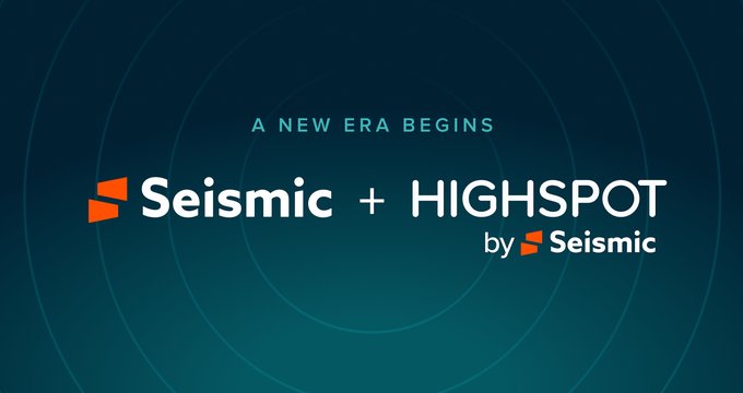 Seismic completes merger with Highspot to create a new leader in Go-to-Market Performance