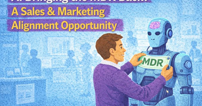 AI Bringing the MDR Back? A Marketing / Sales Alignment Opportunity