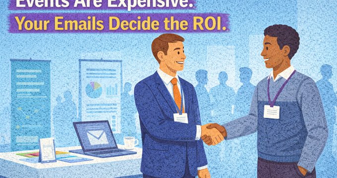 Events Are Expensive. Your Emails Decide the ROI.