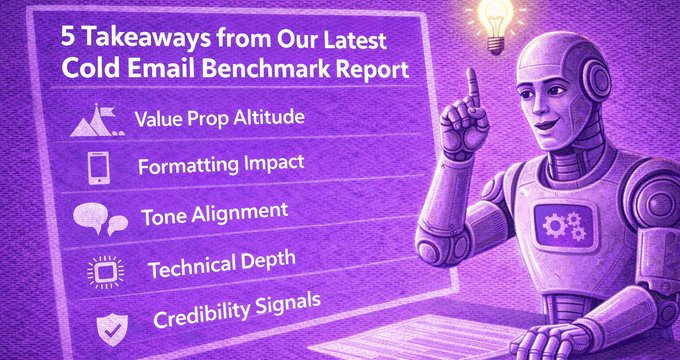 5 Takeaways from Our Latest Cold Email Benchmark Report