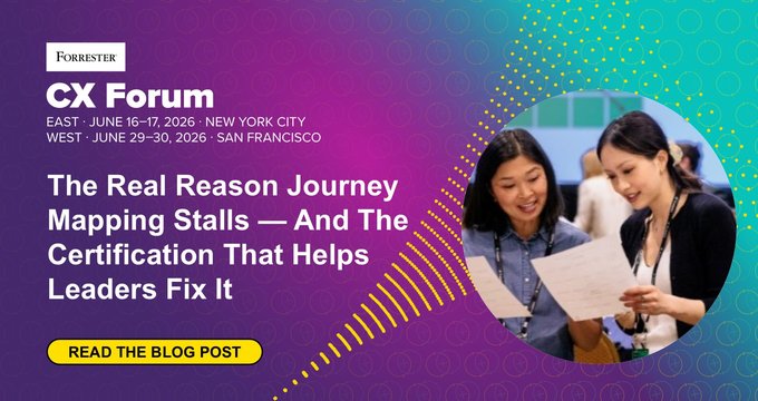 The Real Reason Journey Mapping Stalls — And The Certification That Helps Leaders Fix It