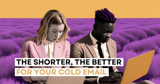 Data says: The Shorter, the Better for Your Cold Email