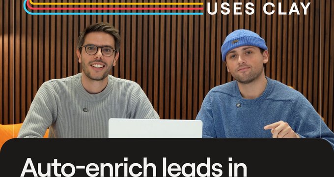 Inbound lead enrichment and management with Clay - The GTM with Clay Blog