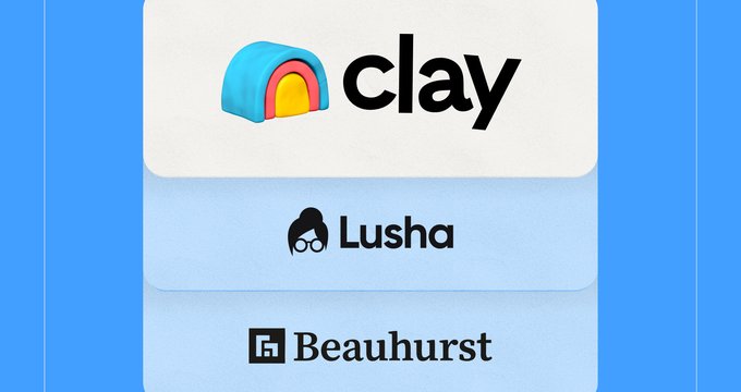 Clay Partners with Lusha and Beauhurst for the best EMEA Data | Clay - The GTM with Clay Blog
